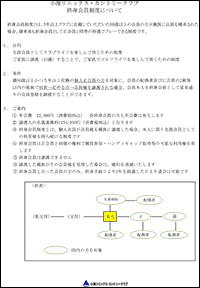 友の会申込用紙